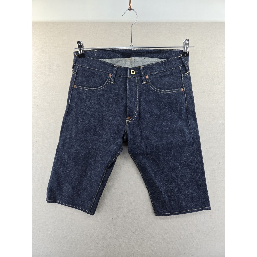 Baird Jeans Shorts Mens 30 Selvedge Jorts Raw Blue Japan Denim Slim Made in USA
